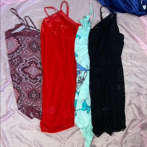 Other - 4 Plus Size Lingerie Slips Bundle